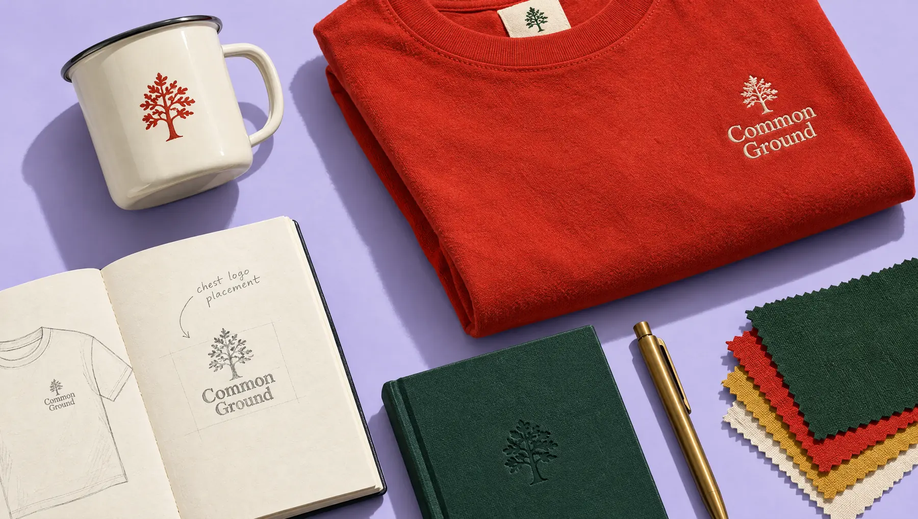 Common Ground branded planning set